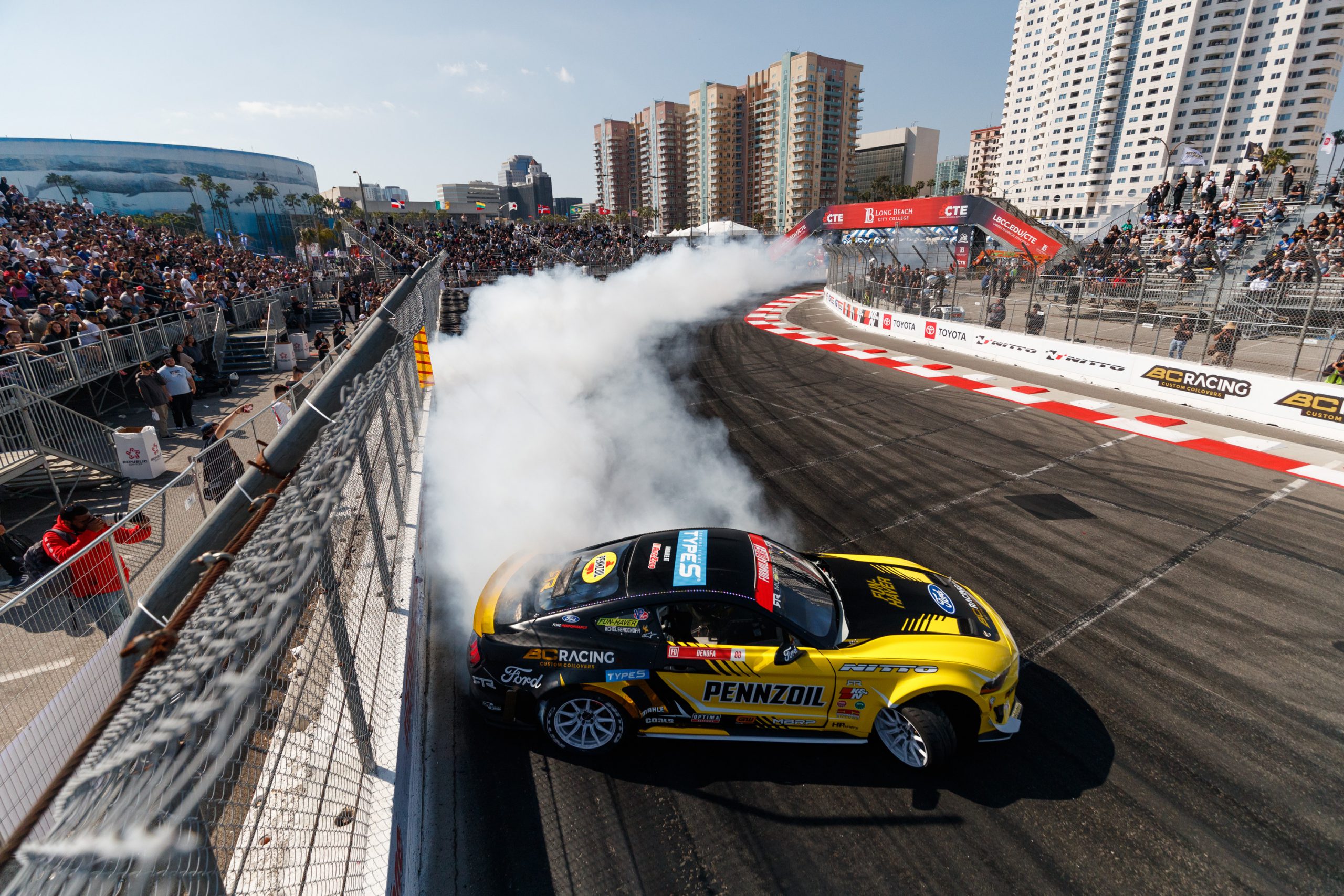 QUALIFYING RESULTS FROM OPENING ROUND OF 2022 FORMULA DRIFT PRO CHAMPIONSHIPS AT STREETS OF LONG BEACH