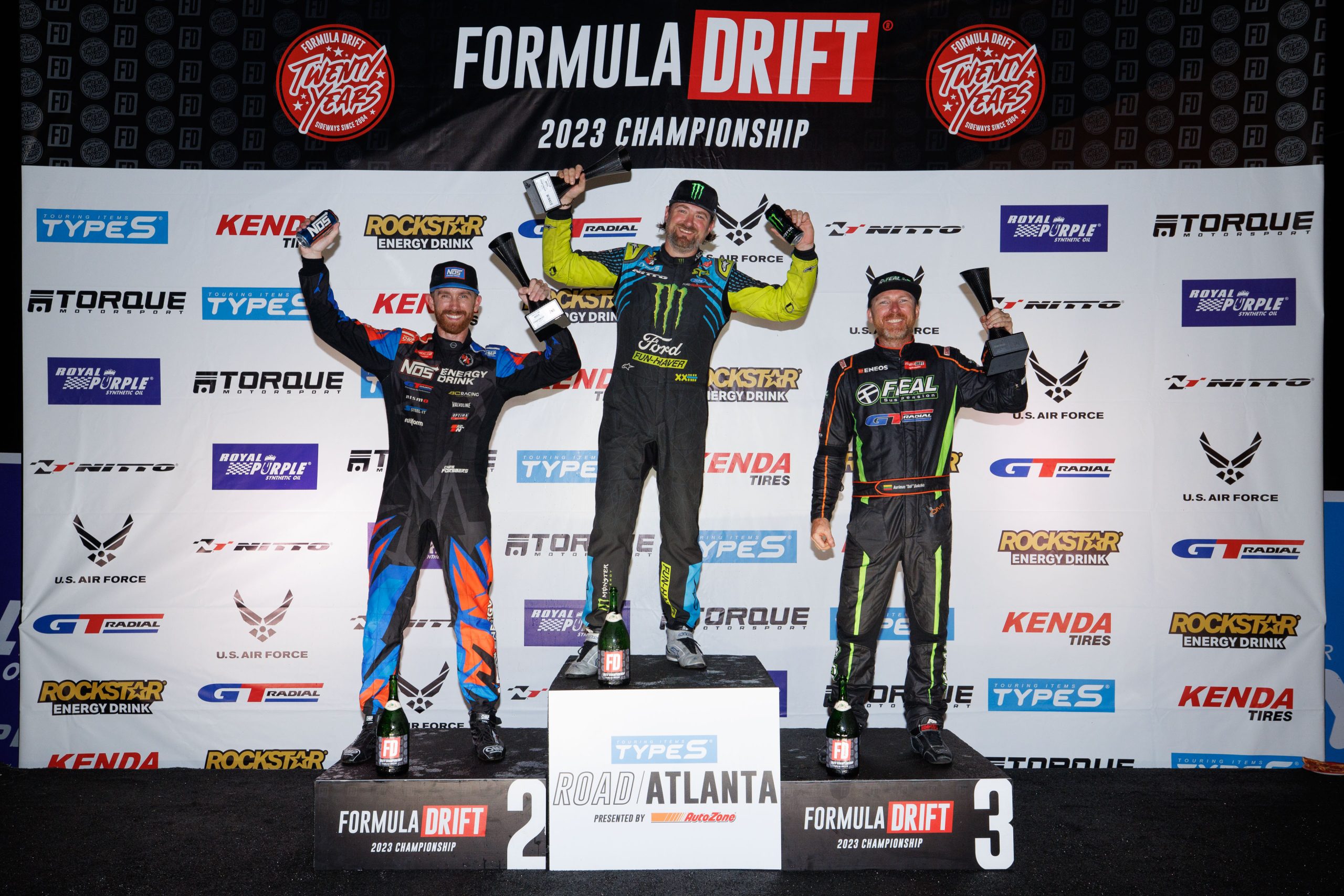 Resultados da Competição da 2ª Rodada do Campeonato Formula DRIFT PRO 2023 em Atlanta